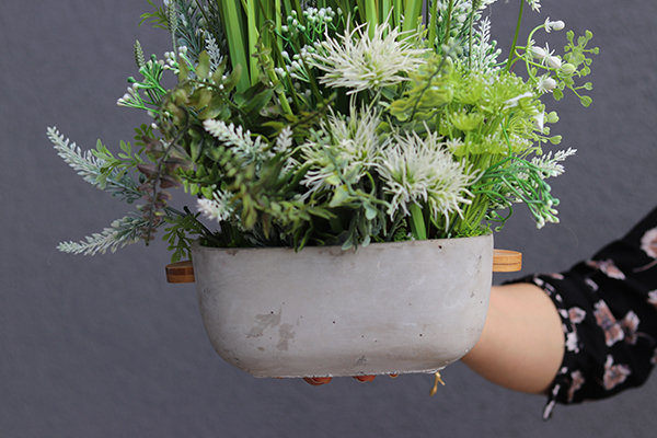 Veloni, nowoczesna kompozycja traw, wys.53cm