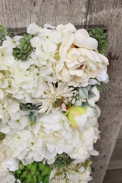 Beauty, kwietna rama jednostronna, wym.80x60cm