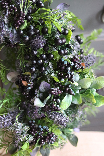 Original, dekoracyjny wianek na drzwi, śr.34cm