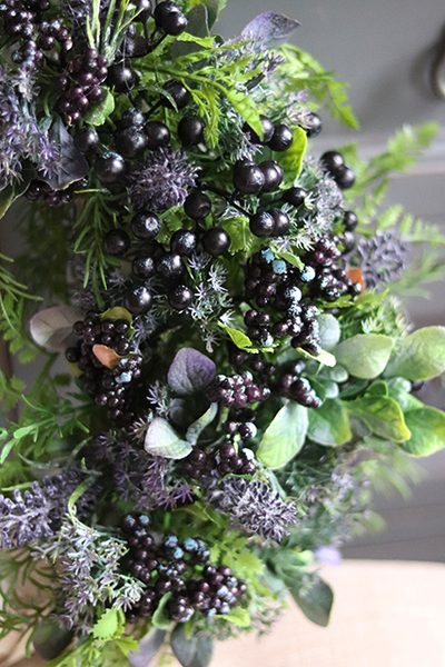 Original, dekoracyjny wianek na drzwi, śr.34cm