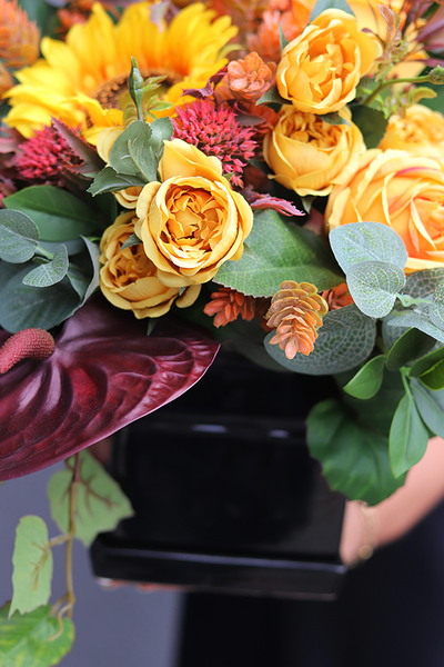 Miodowe Lata, barwna dekoracja nagrobna, wym.43x54cm