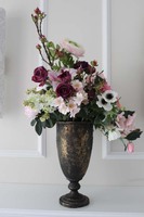 Carina, wysoka kompozycja w metalowym pucharze, wys.70cm