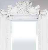 Panaceo, lustro białe, wym.120x22.5cm