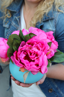 Sweet Candy kompozycja kwiatowa / bukiet wys.19cm,śr.19cm