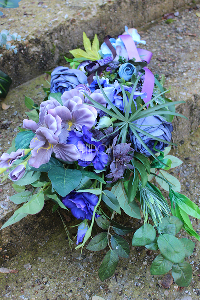 dekoracja nagrobna & bukiet Lukrecja, komplet, wym.75cm