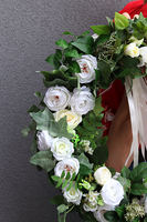 Agnes Premium, elegancki wianek na drzwi, śr.50cm  