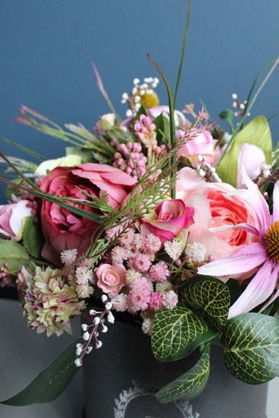 Maximus, kompozycja kwiatowa / bukiet / Flowerbox, wys.34cm