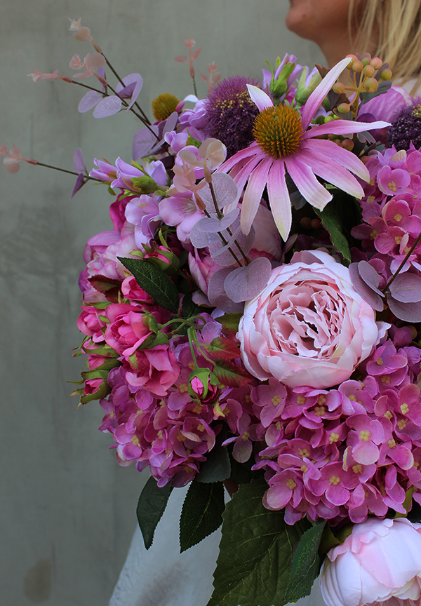 Pallina, kompozycja kwiatowa / bukiet, wys.38cm