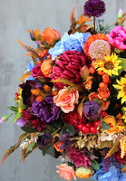 Janina Jesienna Grande 2, kwiatowa kompozycja nagrobna, wym.60x70cm 