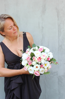 flowerbox / kompozycja Luna, wys.28cm