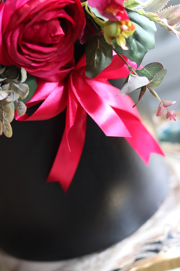 Amanita, flowerbox w intensywnych barwach, wys.50cm