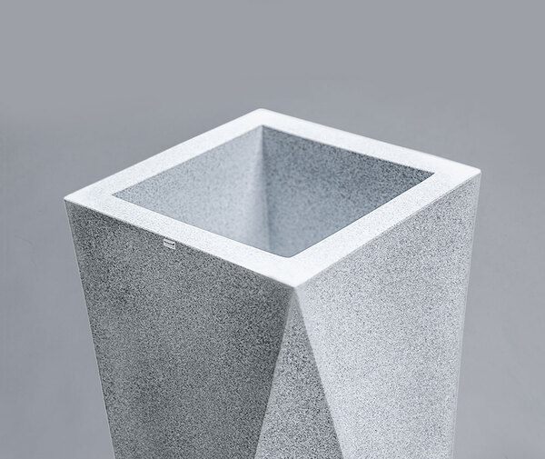 Nevis donica jasny marmurek z wewnętrzną półką 50x90cm