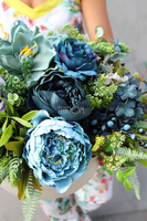 Napoleon kompozycja kwiatowa / bukiet wys.38cm, szer.57cm