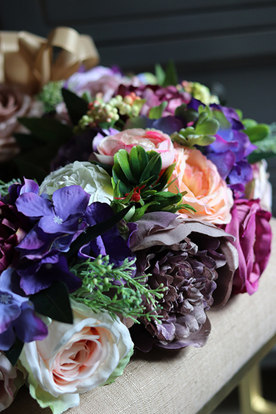 Sorella, przepiękny wianek na drzwi, śr.50cm