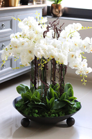 bardzo duży gumowy storczyk Fire Grande Silicone, wys.80cm