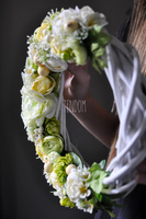 Bella Casa, dekoracyjny wianek na drzwi, śr.30cm