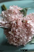 bukiet hortensji, Pastel Melody, różowe, 4szt. dł.36cm