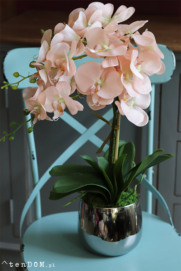 efektowny sztuczny storczyk, Ottawiano, wys.60cm