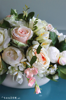 Arroyo, bogata kompozycja kwiatowa na stół, wym.26x46cm