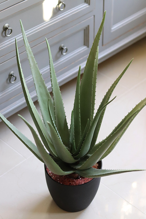 aloes Lucas, sztuczna roślina / sukulent, wys.50cm