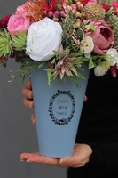 flowebox różowy Wiosenne Piękno II, wys.55cm