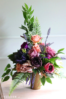 Basilo, komplet dekoracji nagrobnych, wiązanka + bukiet