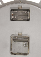 elegancki ścienny zegar Watchmaker Silver, wym.54x54x8.5cm