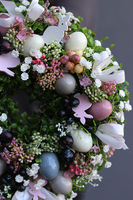 Relossa, gęsty wianek na drzwi, śr. 30cm