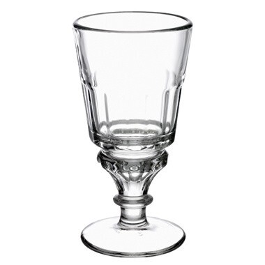 6 białych kielichów Absinthe La Rochere 300ml wys.15cm