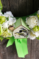 dekoracyjny wianek Zielona Wielkanoc, śr.46cm 