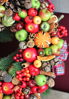 stroik & wianek, komplet świątecznych dekoracji Sadova 