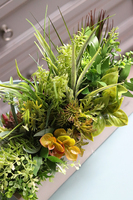 kompozycja Sukulenty Tavina w betonowej donicy, wys.30cm