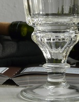 6 białych kielichów Absinthe La Rochere 300ml wys.15cm