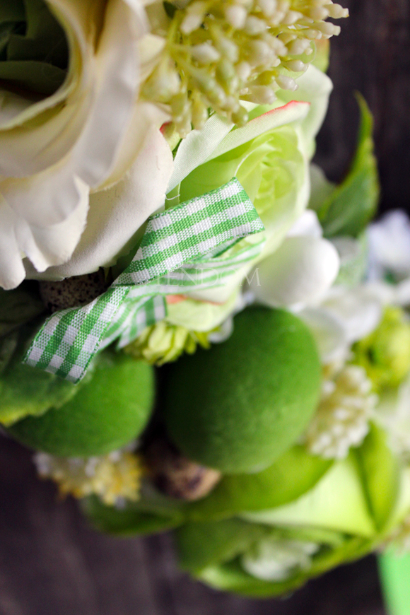 dekoracyjny wianek Zielona Wielkanoc, śr.46cm 