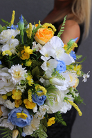  Jessina Blue, barwna wiosenna kompozycja, wym.33x49cm