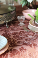 bieżnik tłoczony Residence Pink, wym.40x140cm