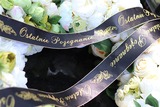 Caryca Katarzyna, wieniec pogrzebowy wiązanka nagrobna z wstęgą, śr.78cm 