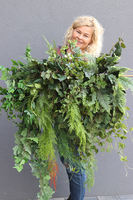 efektowna zielona girlanda, Greenway, dł.100cm  