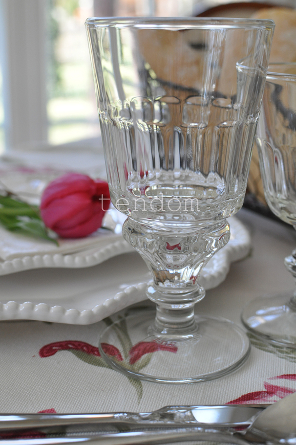 6 białych kielichów Absinthe La Rochere 300ml wys.15cm