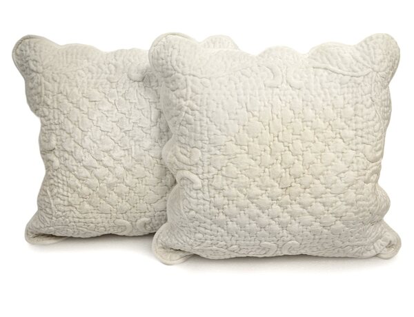 Adria, dekoracyjna narzuta velvetowa, kremowa, 240 x 220cm