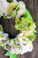 dekoracyjny wianek Zielona Wielkanoc, śr.46cm 