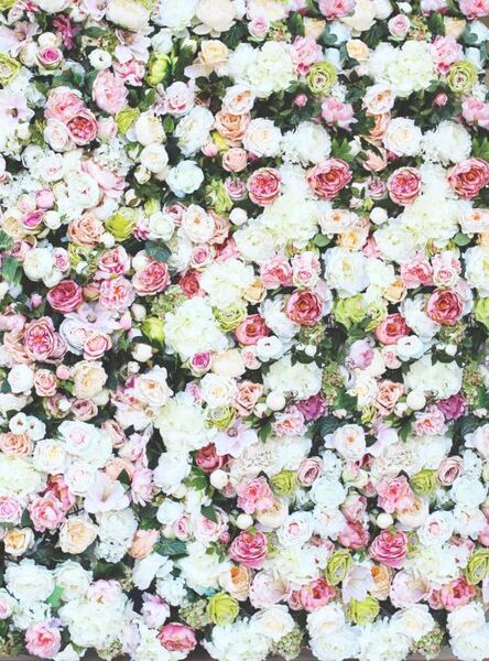 Wypożyczenie jednostronnej ściany kwiatowej, Maria Antonina, 1 m2