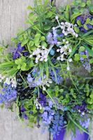 dekoracyjny wianek Lavende Mini, śr.29cm