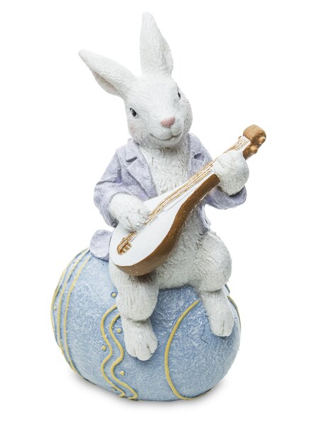 Easter Music - Mandolina, figurka wielkanocna, wym.18x8x9.5cm