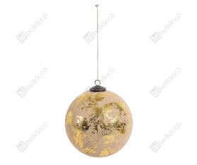 bombka szklana Barok Old złota 20x20x22cm