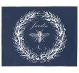 serwety na stół dekoracyjne granatowe Jardin 2 szt.