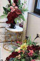 Isolda Colors, bukiet nagrobny z kallą i orchideą, wys.60cm