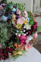 barwny wianek kwiatowy, Gerto, śr.30cm