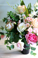 Odettino, bogaty bukiet nagrobny, wys.55cm