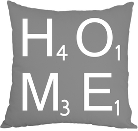 poszewka dekoracyjna szara Home 43x43cm